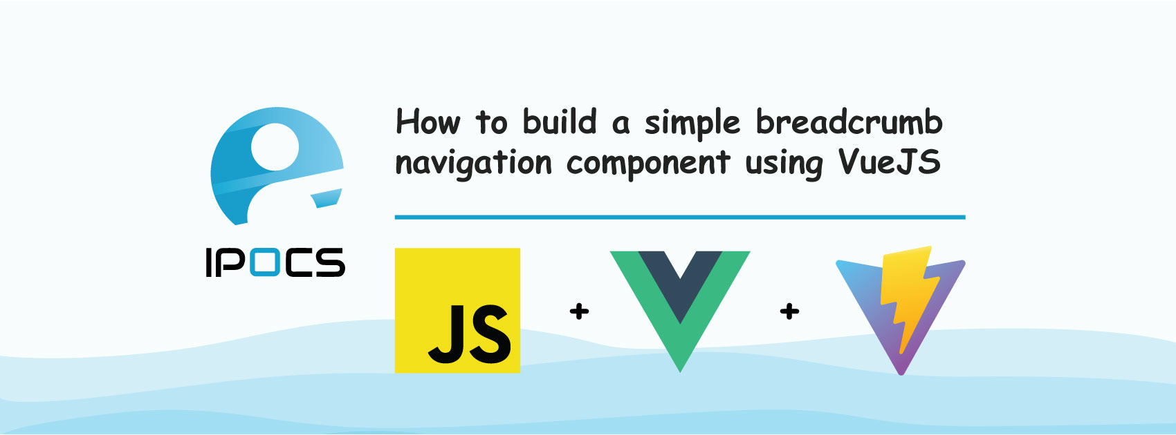 How to build a simple breadcrumb navigation component using VueJS